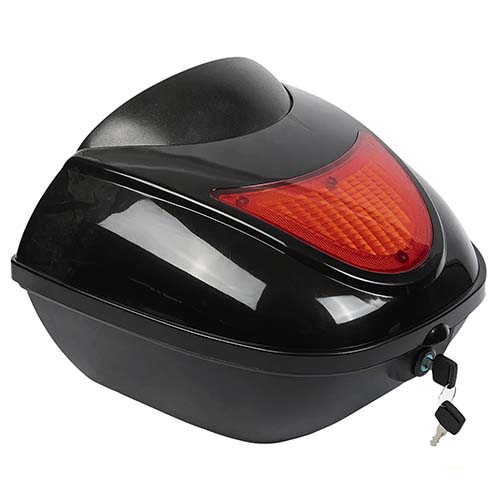 BAUL PORTA OBJETOS 12 LITROS UNIVERSAL NEGRO PLASTICA VC (575)