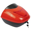 BAUL PORTA OBJETOS 12 LITROS UNIVERSAL ROJO PLASTICA VC (575R)