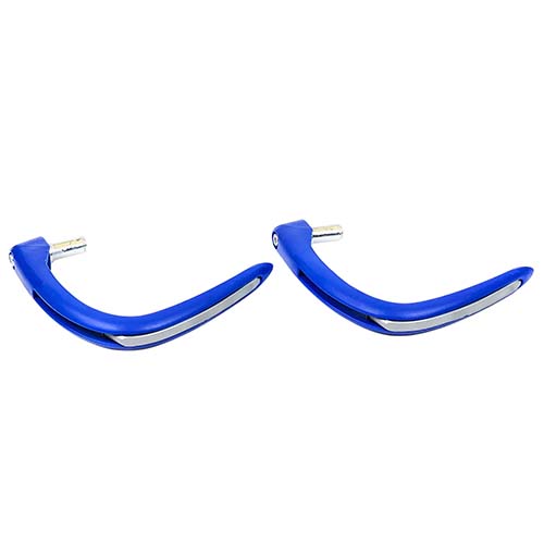 CUBRE MANOS OFF ROAD S/SPOILER AZUL (JGO) PLASTICA VC (1016)