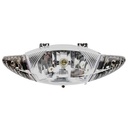 FAROL DELANTERO C/GIROS SMASH (CRISTAL+FUME)/ MOTOMEL BIT /ZANELLA ZB110D Y OTRAS PLASTICA VC (489)