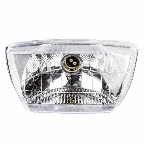 FAROL DELANTERO C/ACRILICO YAMAHA CRYPTON COMPLETA (CRISTAL/FUME) PLASTICA VC (744)