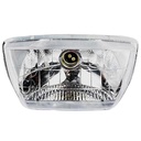 FAROL DELANTERO C/ACRILICO YAMAHA CRYPTON COMPLETA (CRISTAL/FUME) PLASTICA VC (744)