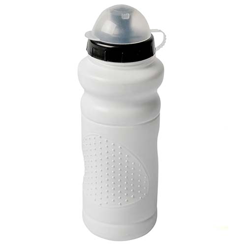 CARAMAÑOLA BLANCA SPORTS 600CC CON TAPA CUBRE PICO PLASTICA VC (1070B)
