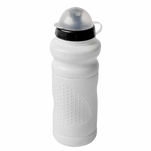 CARAMAÑOLA BLANCA SPORTS 600CC CON TAPA CUBRE PICO PLASTICA VC (1070B)