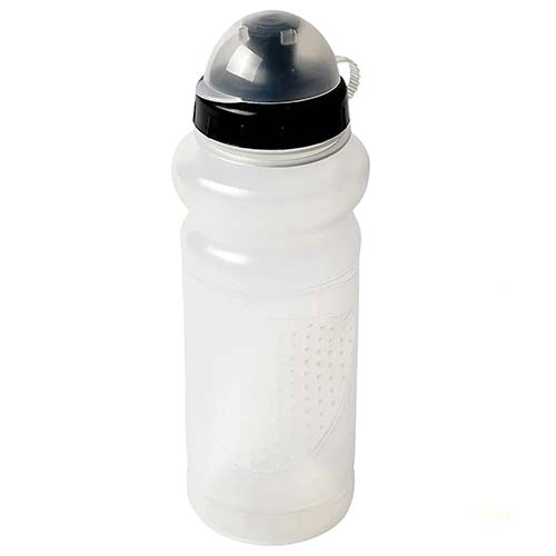 CARAMAÑOLA TRANSPARENTE SPORTS 600cc CON TAPA CUBRE PICO PLASTICA VC (1070T)