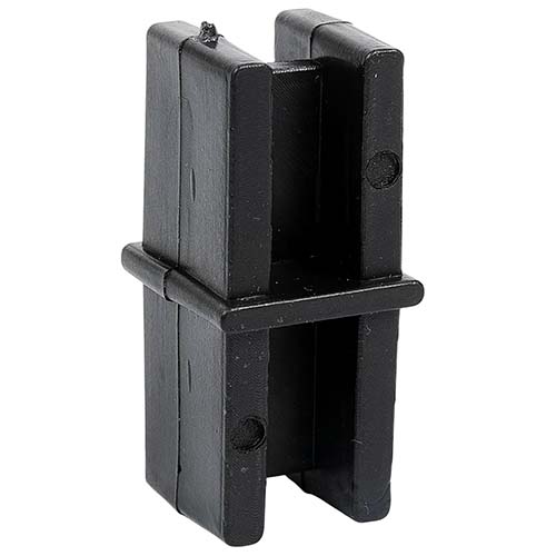 CONEXIÓN UNION CAJON M NEGRO PLASTICA VC (791)