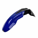 GUARDABARRO DELANTERO CROSS COMPLETO (2 PARTES) COLORES AZUL/NEGRO PLASTICA VC (799A)