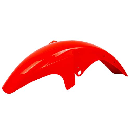 GUARDABARRO DELANTERO YBR 125 ROJO PLASTICA VC (751R)