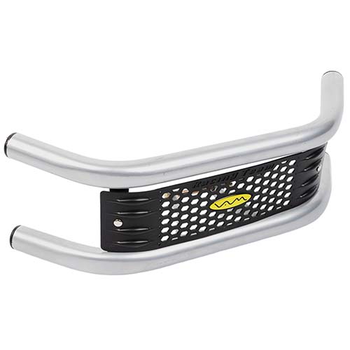 PROTECTOR DEFENSA HONDA STORM PINTADO GRIS C/EMBELLECEDOR NEGRO PLASTICA VC (834)