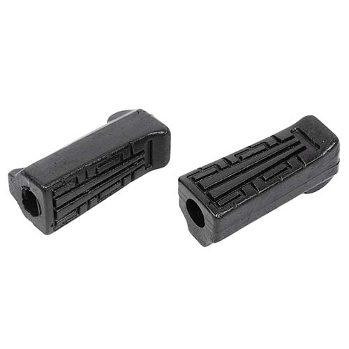 GOMA POSAPIE DELANTERA YAMAHA YBR 125 JGO. PLASTICA VC (824)