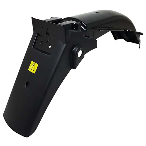 GUARDABARRO TRASERO YAMAHA YBR 125 NEGRO PLASTICA VC (848)