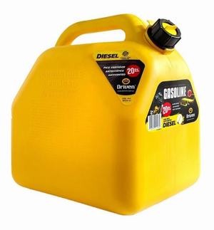 BIDON PROFESIONAL 20 LTS. AMARILLO ANTIESTATICO ANTIVENTEO DRIVEN (BP20-A)