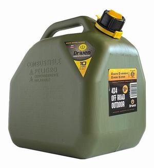 BIDON PROFESIONAL 20 LTS. VERDE ANTIESTATICO ANTIVENTEO DRIVEN (BP20-V)