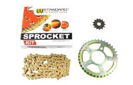 KIT TRANSMISION ZANELLA RX150/CE150/RD150/CG125 38T/15T C/CAD. DOR. STD