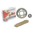 KIT TRANSMISION HONDA CG150 TITAN 428H-118L C/CAD. DOR. STD