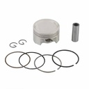 KIT PISTON HONDA CG150 TITAN/XR 150L/GLH 150 GAUCHA (0.50) STD