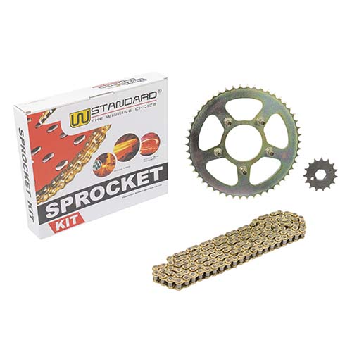 KIT TRANSMISION HONDA XLR 125 (50/15) 428H-126L C/CAD. DOR. STD