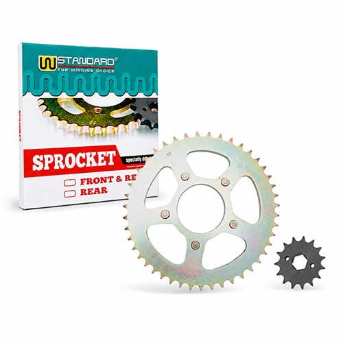 CORONA Y PIÑON HONDA XLR 125 (50/15) DORADA STD