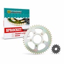 CORONA Y PIÑON HONDA XLR 125 (50/15) DORADA STD