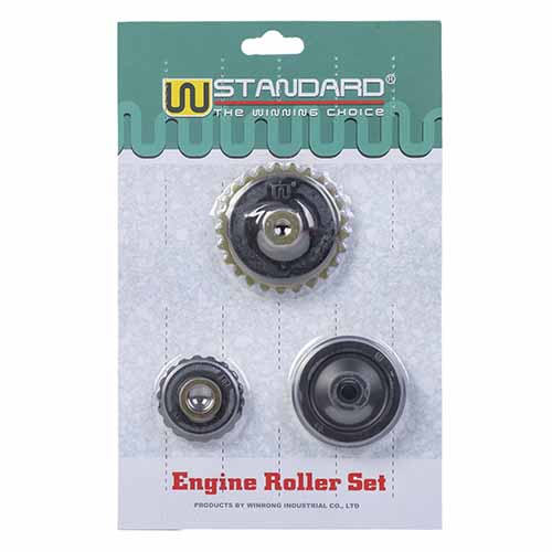 CONJUNTO TENSOR CADENA DISTRIBUCION HONDA C90 (3pcs) STD