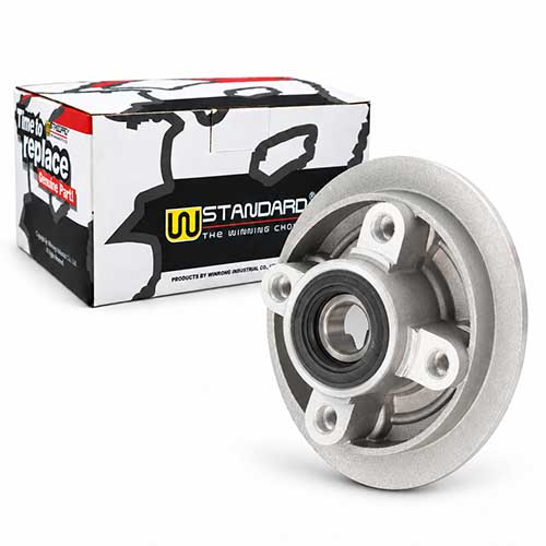 PORTACORONA COMPLETO GILERA SMASH 110 C/RULEMAN Y RETEN STD