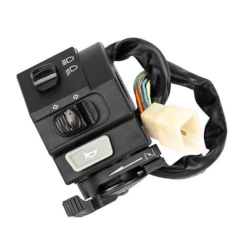 MANILLAR IZQ. (LLAVE DE LUZ) YAMAHA NEW CRYPTON 110 STD