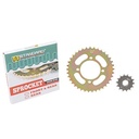 CORONA Y PIÑON YAMAHA CRYPTON T105 (37/15) DORADA STD