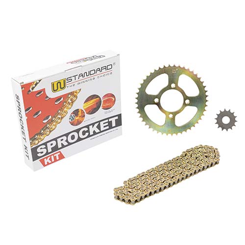 KIT TRANSMISION SUZUKI EN125/GN125 428H-118L (45/14) C/CAD. DOR. STD