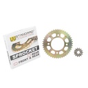 CORONA Y PIÑON HONDA CB190 R (45x14) DORADA STD