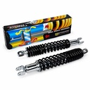 AMORTIGUADOR MOTOMEL VX125/150 NEGRO (JGO) STD