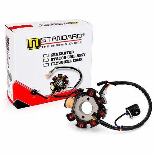 ESTATOR HONDA ELITE125/MOTOMEL DAKAR125/150/VX150 (8 PUNTAS) STD
