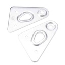 SOPORTE DE FAROL GIRO DEL. YAMAHA YBR 250 (JGO) STD