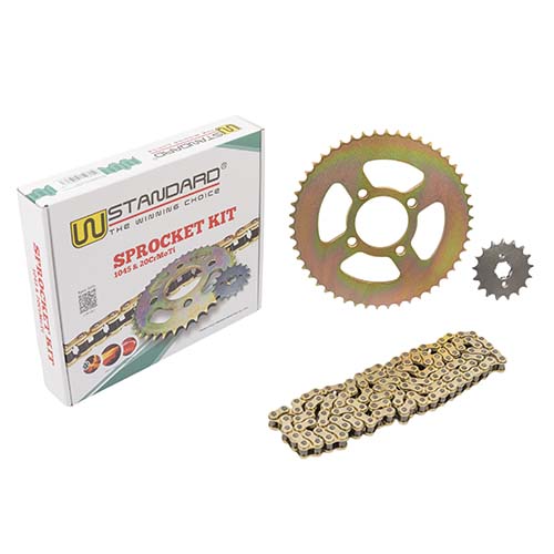 KIT TRANSMISION MOTOMEL SKUA 200/250 (50/17) 428H-134L C/CAD. DOR STD