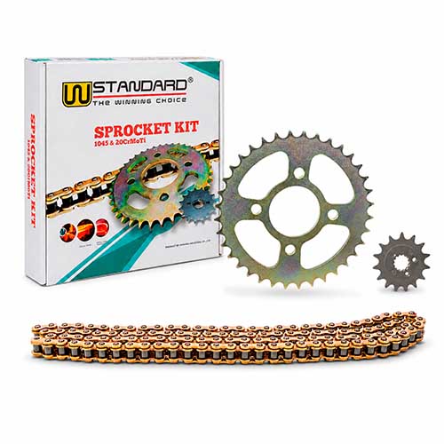 KIT TRANSMISION BAJAJ ROUSER 220 (36/14) 520HO-108L C/ORING DOR. STD