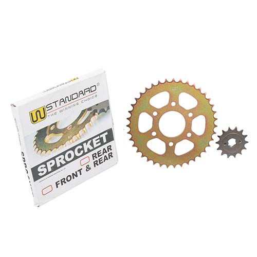 CORONA Y PIÑON BAJAJ ROUSER NS200 (39/14) (6 AGU.) DORADA STD