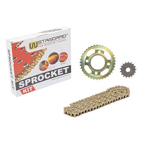 KIT TRANSMISION MOTARD/SUPERMOTARD 250 (37/17) 428H-134L C/CAD. DOR. STD