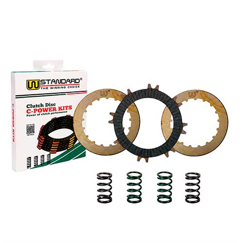 C-POWER (D.EMBR. RACING + RESORTES) GILERA SMASH 110 (3 pcs) STD