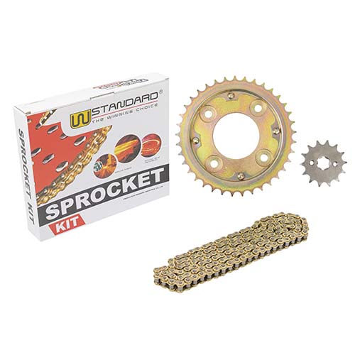 KIT TRANSMISION HONDA WAVE 110S (2017-2025) (37/14) 428H C/CAD. DOR. STD