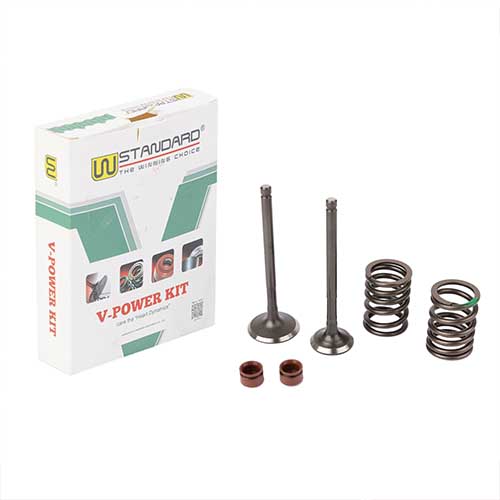 V-POWER KIT HONDA NEW WAVE 110/110 S (VALVULAS + RETEN + RESORTES) STD