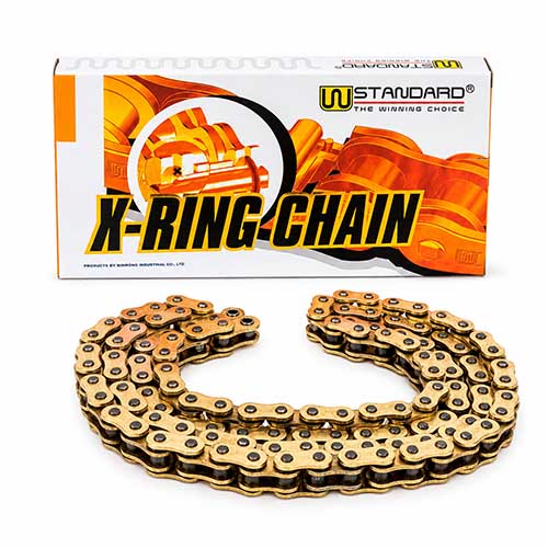 CADENA DE TRANS. REF. DORADA C/ORING + X-RING 520HX-118L/CU STD