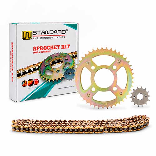 KIT TRANSMISION HONDA GLH150 GAUCHA (44/14) 428-120L CU STD