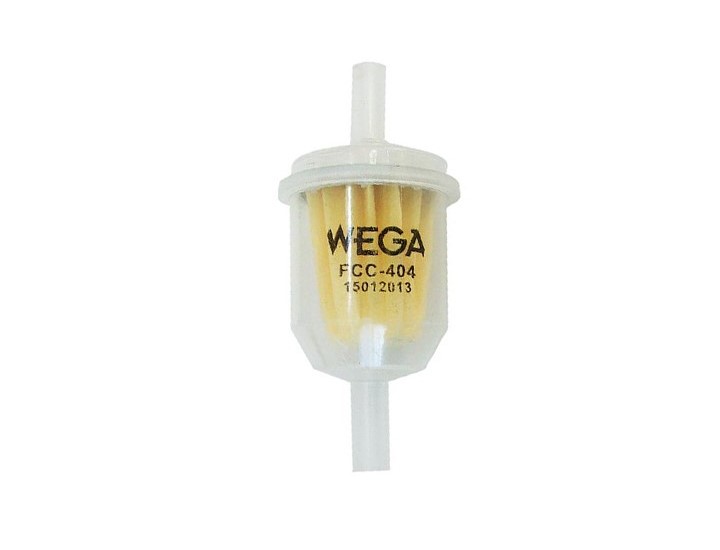 FILTRO DE COMBUSTIBLE UNIVERSAL GRANDE PAPEL WEGA FCC-404