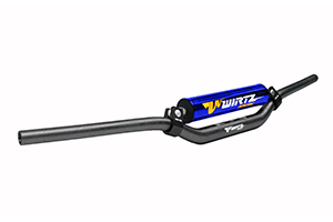 MANUBRIO W3D 28.6mm FATBAR (ALTO) NEGRO WIRTZ (231-3D-JB)