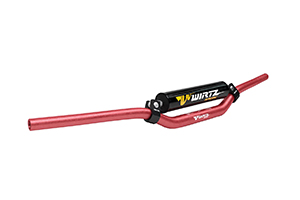 MANUBRIO W3D 28.6mm FATBAR (ALTO) ROJO WIRTZ (231-3D-RD)