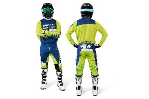 CONJUNTO MOTOCROSS ELEVATE 2021 VERDE MARINO TALLE M (32/34) WIRTZ (WG-VM-M)