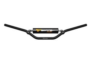 MANUBRIO X6 22MM (BAJO) NEGRO/JET BLACK (PAD NEGRO) WIRTZ (232-JB)