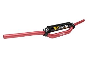 MANUBRIO W3D 28,6mm FATBAR (BAJO) ROJO WIRTZ (232-3D-RD)