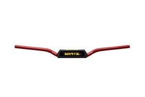 MANUBRIO WR5 28,6mm FATBAR (BAJO) ROJO WIRTZ (232-R5-RD)