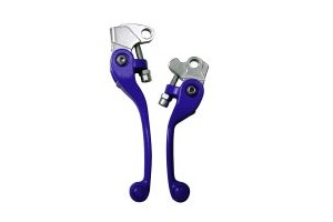 KIT PALANCAS REBATIBLES WIRTZ YAMAHA TTR 230 2010/2019 COLOR AZUL (FX205-009)