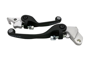 KIT PALANCAS REBATIBLES WIRTZ YAMAHA YZ 125/250 01/07, YZF 250 01/08, YZF 450 01/08 COLOR NEGRO (FX205-012)